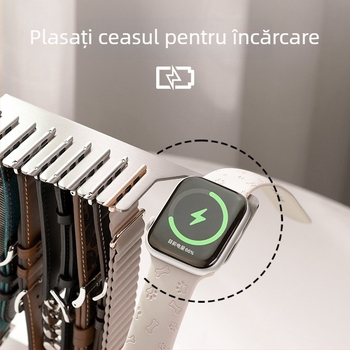 Bază de încărcare aplicabilă pentru Apple Watch, curea, suport de depozitare, încărcător metalic pentru Apple Watch, iWatch
