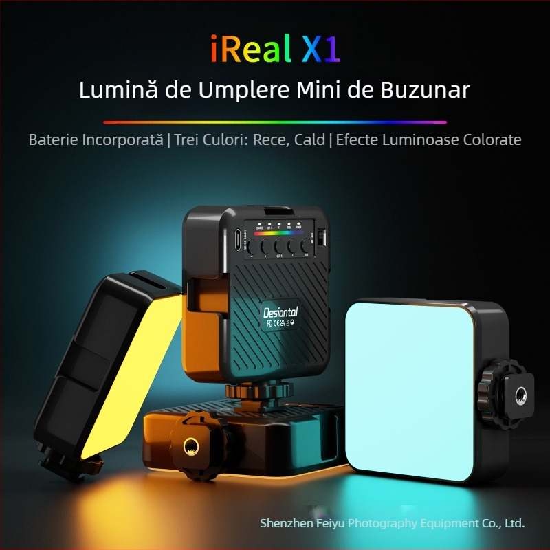 Producători RGB telefon mobil lumină de umplere live masă de umplere portabilă cu lumină de înfrumusețare live