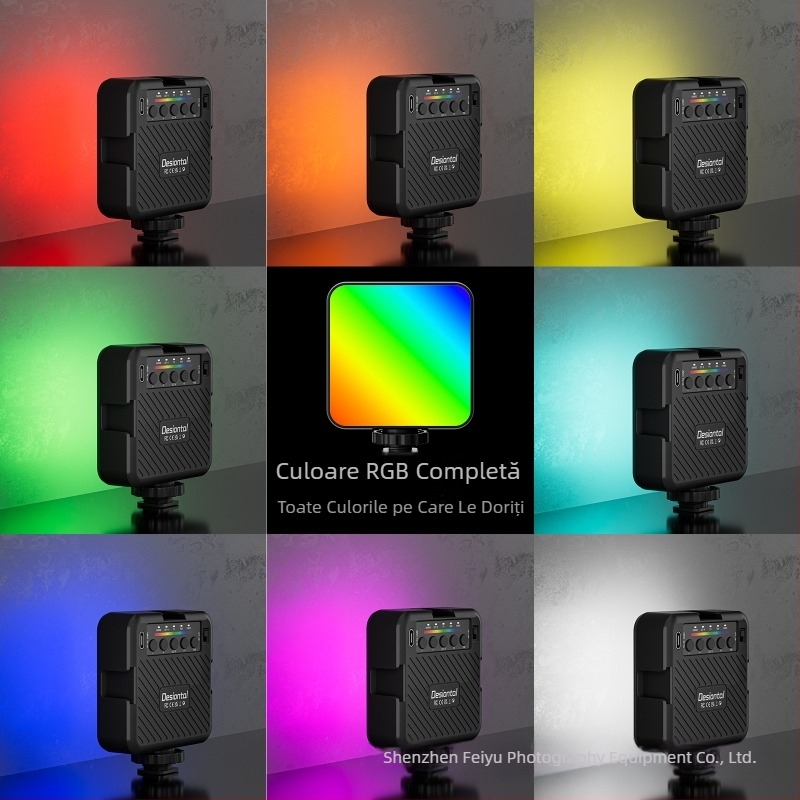 Producători RGB telefon mobil lumină de umplere live masă de umplere portabilă cu lumină de înfrumusețare live