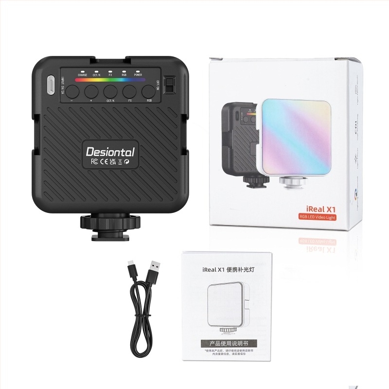 Producători RGB telefon mobil lumină de umplere live masă de umplere portabilă cu lumină de înfrumusețare live