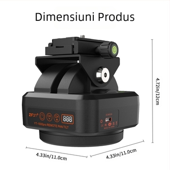 ZIFON stabilizator telefon mobil pan-tilt panoramic follow-up pan-tilt 360 electric pan-tilt desktop YT-1500pro