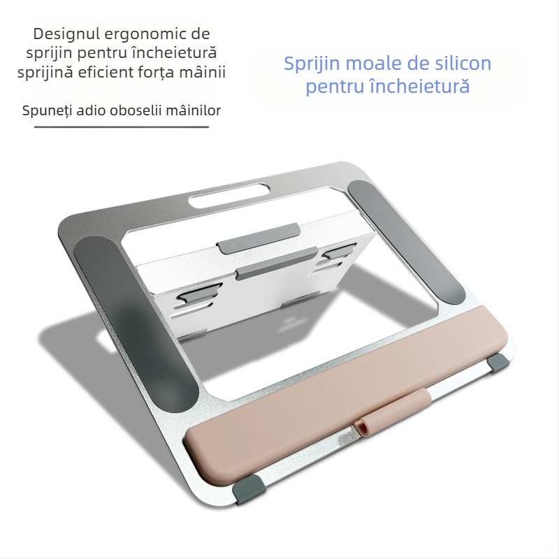 Suport portabil profesional pentru tabletă de pictură cu suport pentru încheietura mâinii, din aliaj de aluminiu, cu unghi reglabil, pentru suport desktop iPad