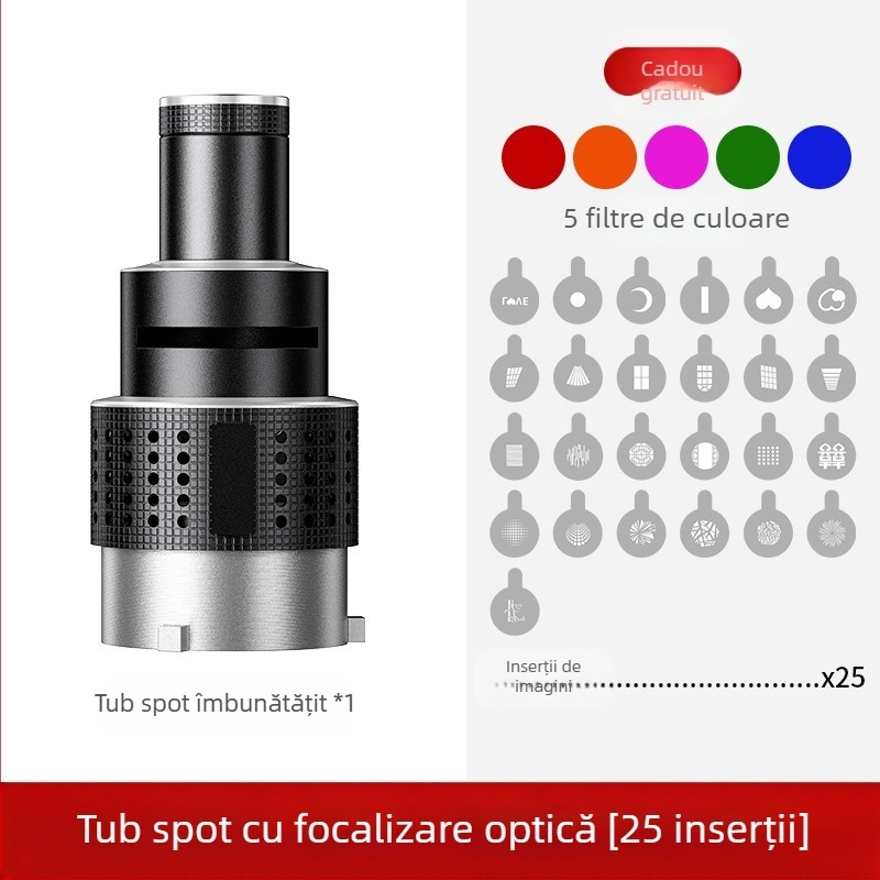 Tub condensator fotografic aplicabil pentru Shenniu Hertus Baorong baionetă inserție condensator turnare tub tub de proiecție cu focalizare optică