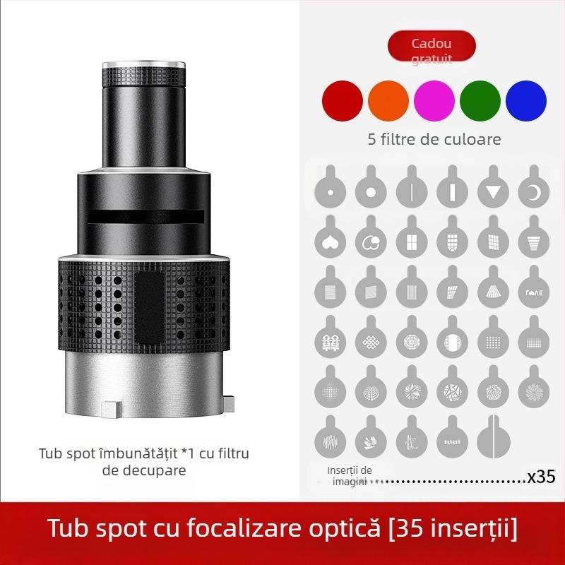 Tub condensator fotografic aplicabil pentru Shenniu Hertus Baorong baionetă inserție condensator turnare tub tub de proiecție cu focalizare optică