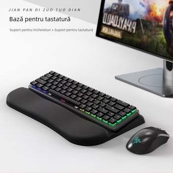 Suport ergonomic pentru tastatură, suport pentru tastatură mecanică, suport integrat pentru tastatură, suport pentru desktop, înclinare, îngroșat