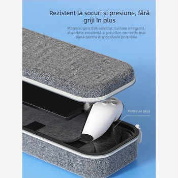 Potrivit pentru PS Portal, geantă de cosmetice portabilă EVA, geantă de mână rigidă, PS5, geantă de protecție portabilă pentru Streaming