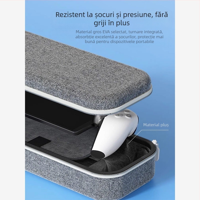 Potrivit pentru PS Portal, geantă de cosmetice portabilă EVA, geantă de mână rigidă, PS5, geantă de protecție portabilă pentru Streaming