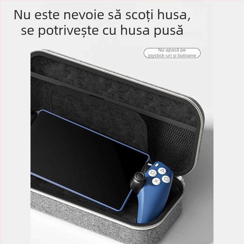 Potrivit pentru PS Portal, geantă de cosmetice portabilă EVA, geantă de mână rigidă, PS5, geantă de protecție portabilă pentru Streaming