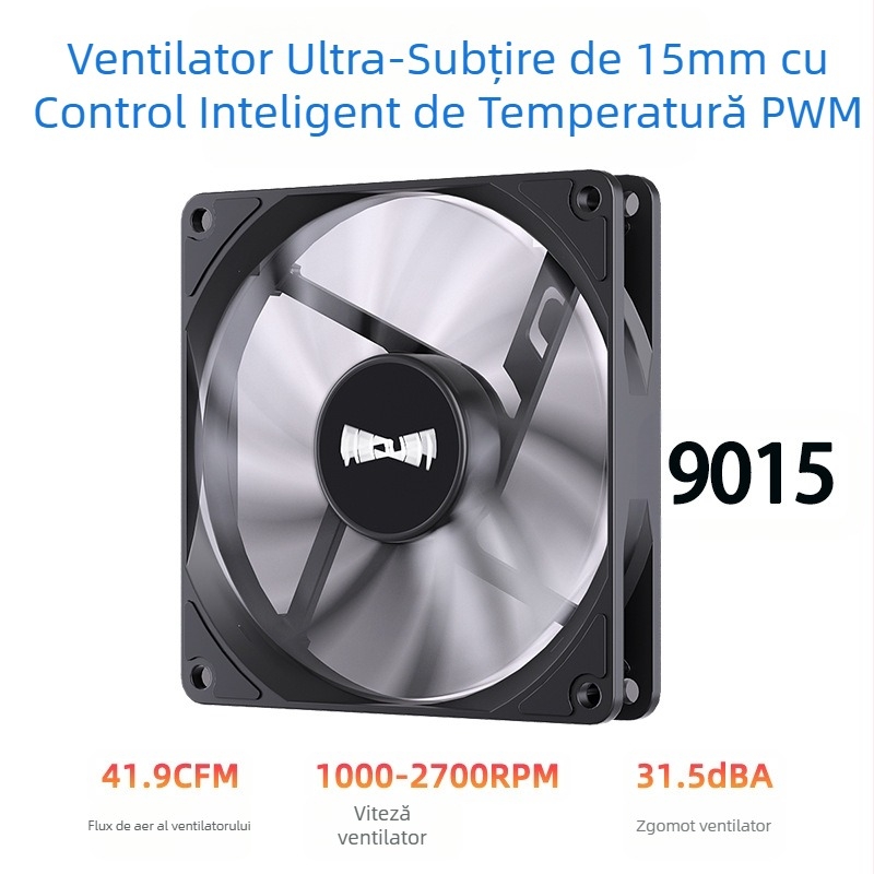 Ventilator silențios Zero Shijia ITX ultra-subțire Htpc6 cu conductă de căldură 115X/1200/1700 Am5 pentru procesor