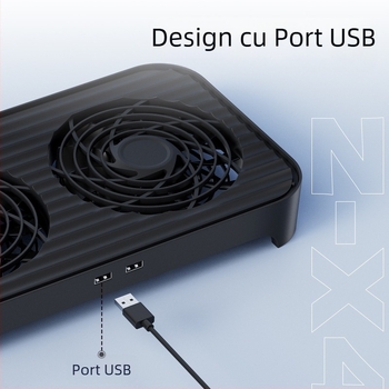 Ventilator de răcire USB Z-X4 Router Radiator Bază Set-Top Box Suport Gazdă Ventilator 14cm