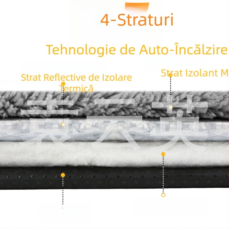Saltea autoîncălzitoare Amazon pentru animale de companie, saltea caldă de iarnă pentru pisici, fund antiderapant detașabil, suficient în stoc