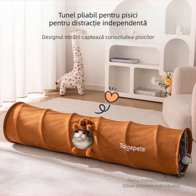 Tunel pentru pisici, cuib pentru pisici, universal pentru toate anotimpurile, adăpost pentru tunel pentru pisici, cuib de dormit de vară pentru pisici tinere, animale de companie și animale de grădinărit