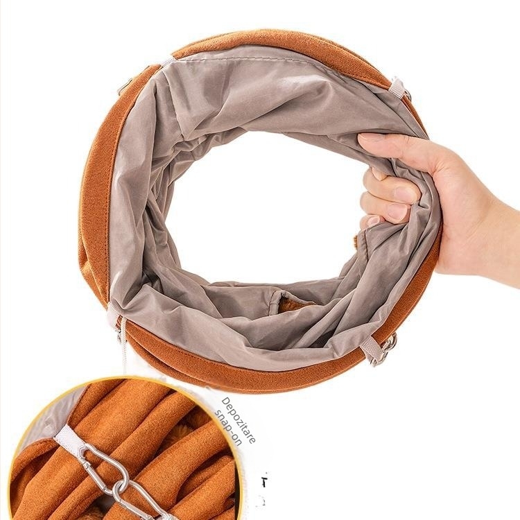 Tunel pentru pisici, cuib pentru pisici, universal pentru toate anotimpurile, adăpost pentru tunel pentru pisici, cuib de dormit de vară pentru pisici tinere, animale de companie și animale de grădinărit