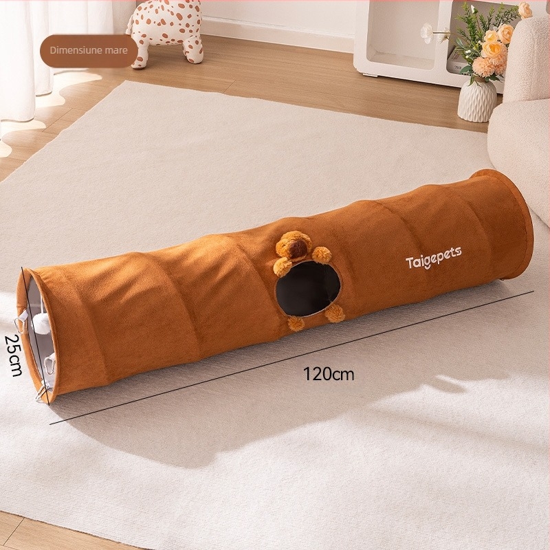 Tunel pentru pisici, cuib pentru pisici, universal pentru toate anotimpurile, adăpost pentru tunel pentru pisici, cuib de dormit de vară pentru pisici tinere, animale de companie și animale de grădinărit