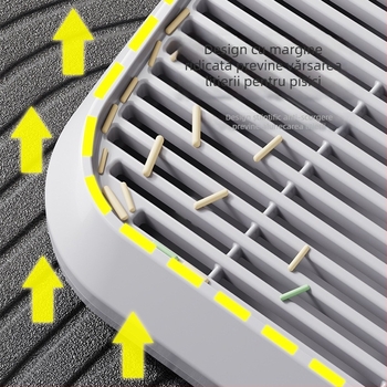 Pisică litiera Pad dublu strat filtru pisică litiera bazin universal nisip scurgeri masă anti-stropire anti-scoatere control pad pisică animale de companie provizii