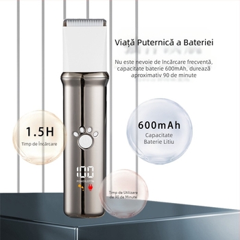 Aparat de ras electric transfrontalier pentru animale de companie, nou, pentru pisici și câini, pentru rasul părului de la picioare, tuns electric, tuns patru în unu, costum pentru animale de companie