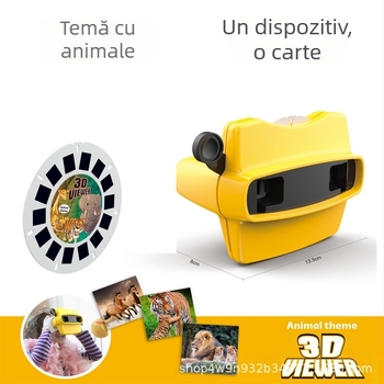 Furnizare transfrontalieră de unicorn mic teatru mașină de vizionare 3D monstru știință populară vizionare stereoscopică știință 3D cadouri pentru copii
