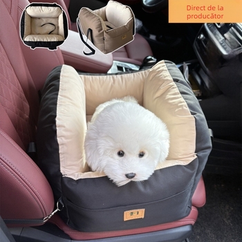 Scaun auto portabil de siguranță pentru animale de companie, pisică, câine, canisă, căldură, detașabil și lavabil, pentru călătorii auto, geantă pentru câini, transfrontalieră, explozivă
