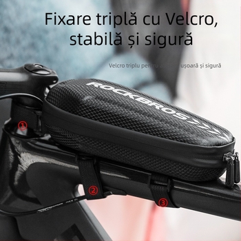 Geantă de bicicletă ROCKBROS, geantă cu bară frontală, geantă suspendată frontală, geantă cu tub rigid pentru bicicletă de munte, echipament de echitație, outlet din fabrică