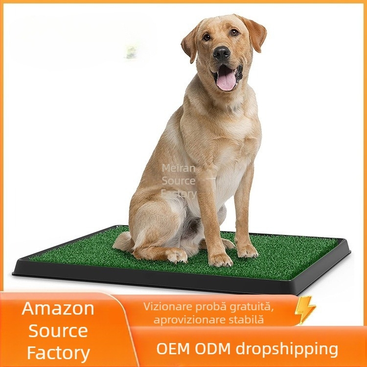 Transfrontaliere Golden Pet Lawn Toaletă Mat Interior Iarbă Câine Toaletă Utilizabilă Înlocuire Urina Pad Impermeabil Lavabil Dog Urina Pad