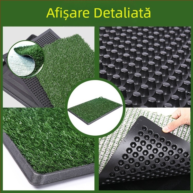 Transfrontaliere Golden Pet Lawn Toaletă Mat Interior Iarbă Câine Toaletă Utilizabilă Înlocuire Urina Pad Impermeabil Lavabil Dog Urina Pad