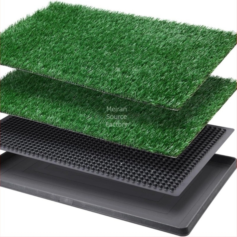 Transfrontaliere Golden Pet Lawn Toaletă Mat Interior Iarbă Câine Toaletă Utilizabilă Înlocuire Urina Pad Impermeabil Lavabil Dog Urina Pad