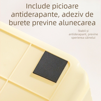 Toaletă pentru câini montată pe perete, din oțel inoxidabil, litieră pentru câini, toaletă pentru câini de dimensiuni mici și mijlocii, consumabile pentru animale de companie, design anti-miros