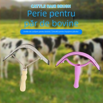 Perie de păr pentru cai, pieptene de păr, din oțel inoxidabil, din fierăstrău, răzuitor, instrumente de curățare pentru cai, consumabile pentru camera cailor, pieptene de păr pentru cai