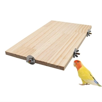Papagal hamster etichetare placă de picioare din lemn masiv iepure Totoro trambulină piele de tigru Xuanfeng suport accesorii colivie pentru păsări