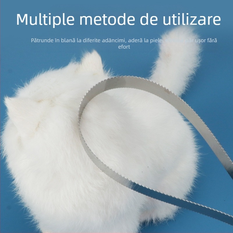 Îndepărtarea părului de animale de companie, curățător, lamă pentru îndepărtarea părului de câine, inel de oțel, răzuitor, pieptene pentru îndepărtarea părului de animale de companie, pieptene pentru îndepărtarea părului de pisică