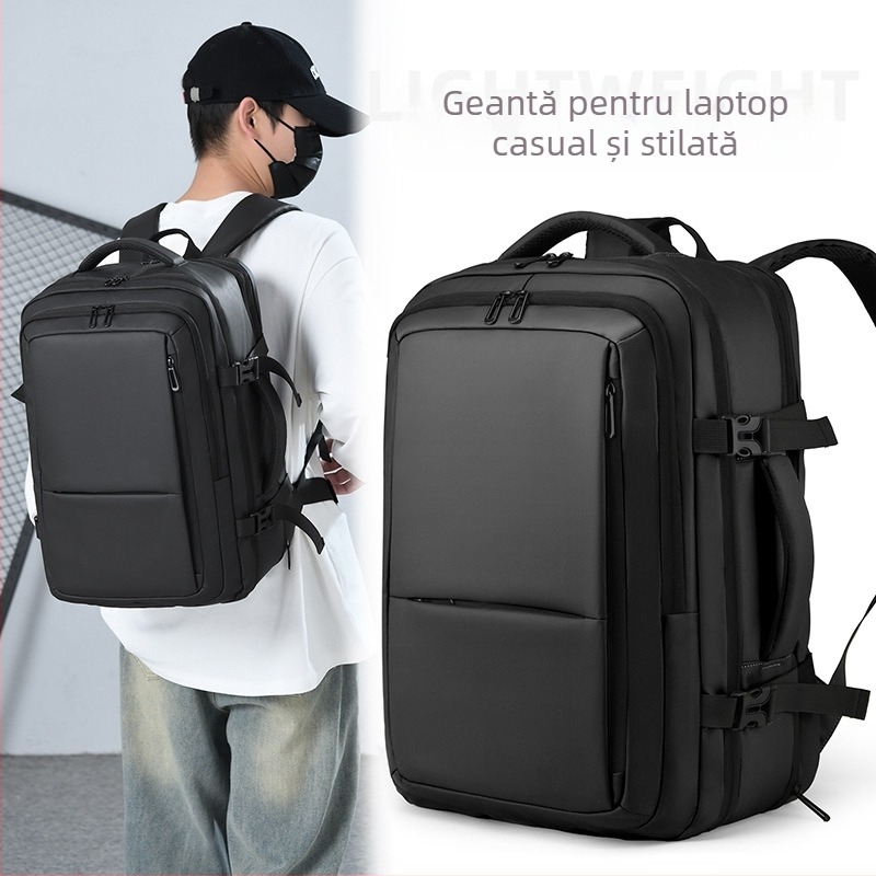 Advanced Sense rucsac pentru bărbați, capacitate mare, geantă de călătorie, geantă casual pentru calculator, geantă multifuncțională pentru studenți