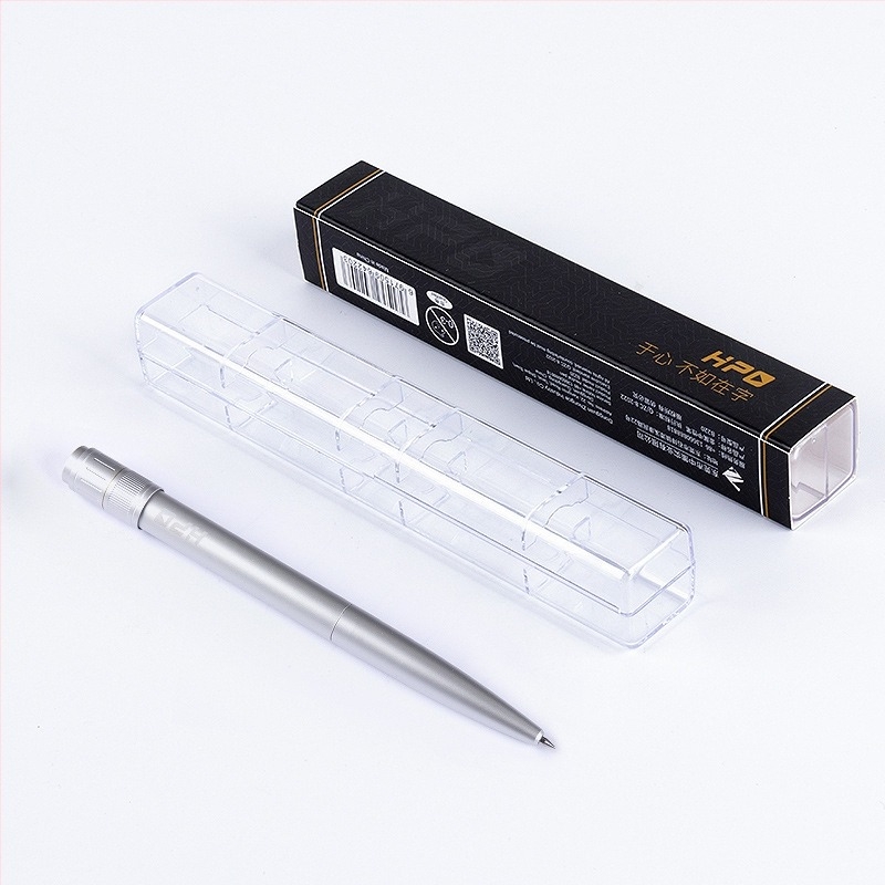 Stilou cu ax rotativ HPO, stilou cu gel rotativ cu decompresie din aliaj de aluminiu, stilou rotativ de înaltă calitate din metal, stilou cu semnătură cu decompresie și senzație puternică de mână