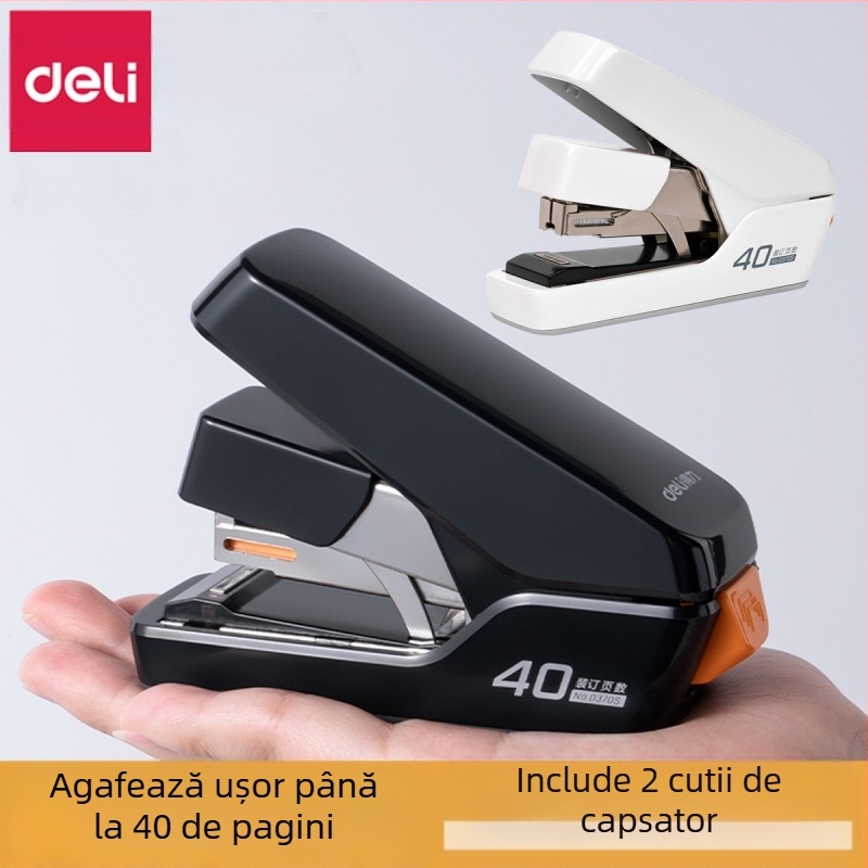 Capsator de economisire a forței de muncă, rechizite de birou, capsator mare îngroșat, capsator universal multifuncțional de dimensiuni mici pentru studenți