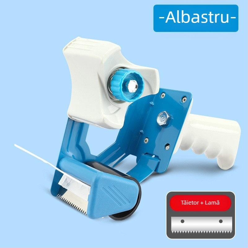 √ Bandă de etanșare pentru cutii metalice de 2 inch, bandă transparentă, tăietor de role mari, mașină de etanșare pentru cutii, mașină de ambalat în loturi