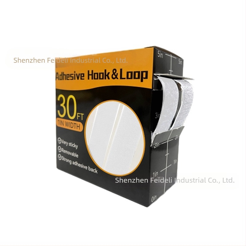 Fabrica Feidley în stoc transfrontalier Amazon aceeași cutie autoadeziv Velcro autoadeziv cu cârlig inelar