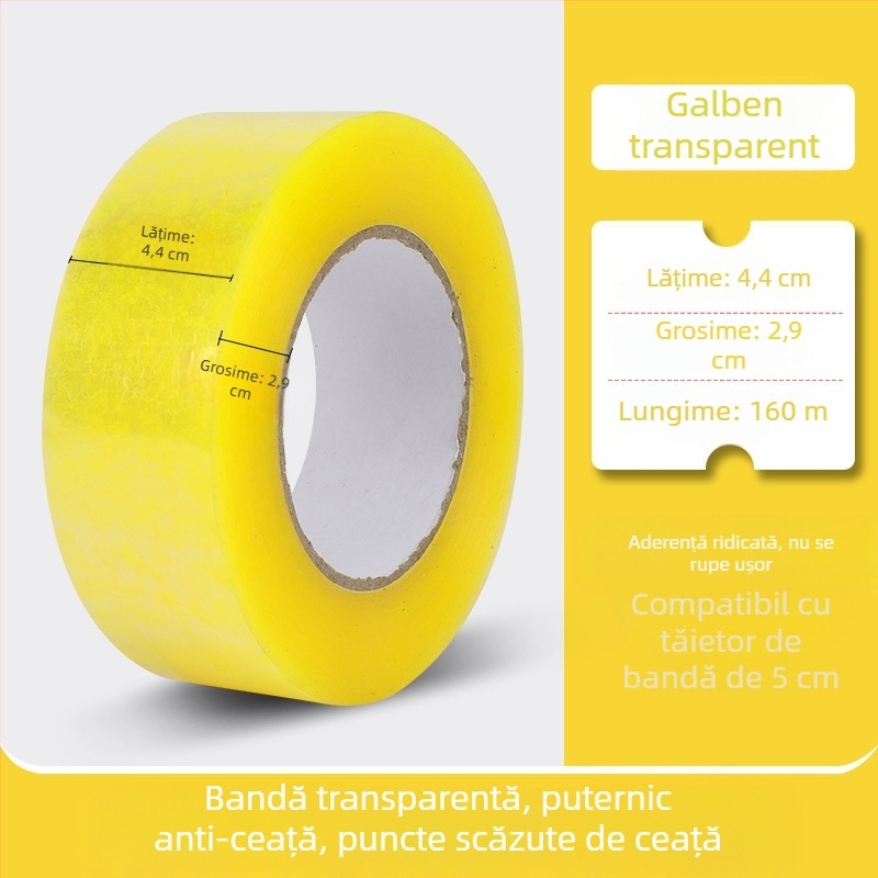 Îngroșat Metal 50mm portabil cutie sigilator portabil mic bandă tăietor transparent bandă presă de balotat scaun portabil