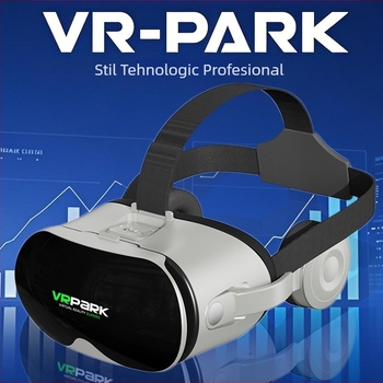 Vrpark, ochelari virtuali VR, all-in-one, montați pe cap, pentru jocuri transfrontaliere, HD, a doua generație