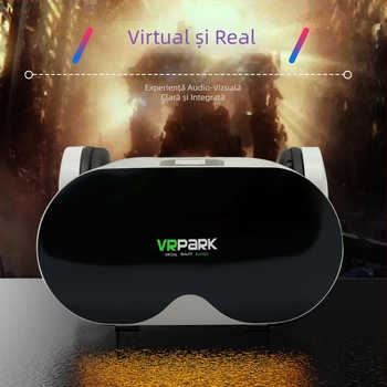 Vrpark, ochelari virtuali VR, all-in-one, montați pe cap, pentru jocuri transfrontaliere, HD, a doua generație