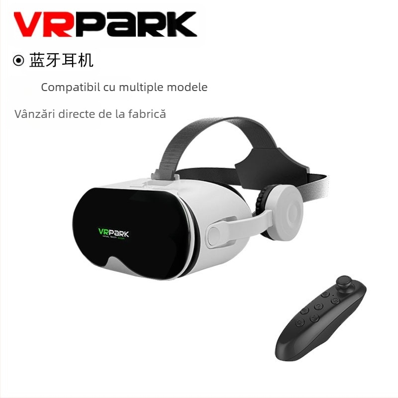 Vrpark, ochelari virtuali VR, all-in-one, montați pe cap, pentru jocuri transfrontaliere, HD, a doua generație
