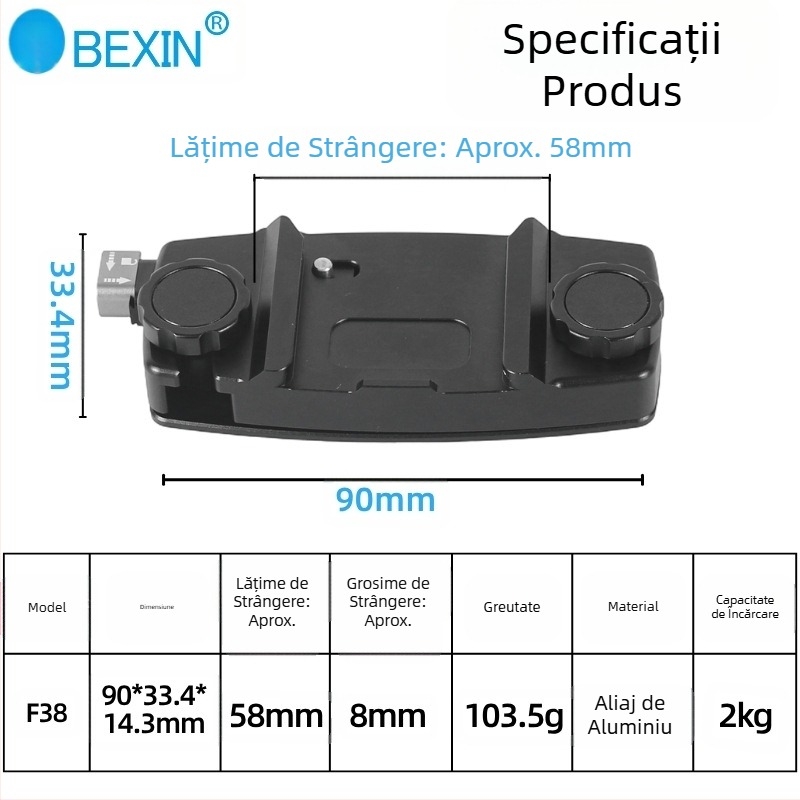 Eliberare rapidă cameră rapidă cârlig Mirrorless GoPro sport cameră rucsac clip alpinism drumeții rucsac cameră suport bază