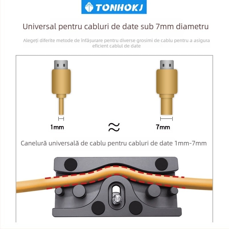 Suport pentru cablu de date pentru cameră, clemă pentru cablu de fotografiere online pentru cameră SLR, blocare rapidă cu placă de depozitare, alias placă de depozitare rapidă