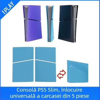 Înlocuire carcasă gazdă PS5slim, versiune unitate optică gazdă PS5slim, versiune digitală, carcasă de schimb