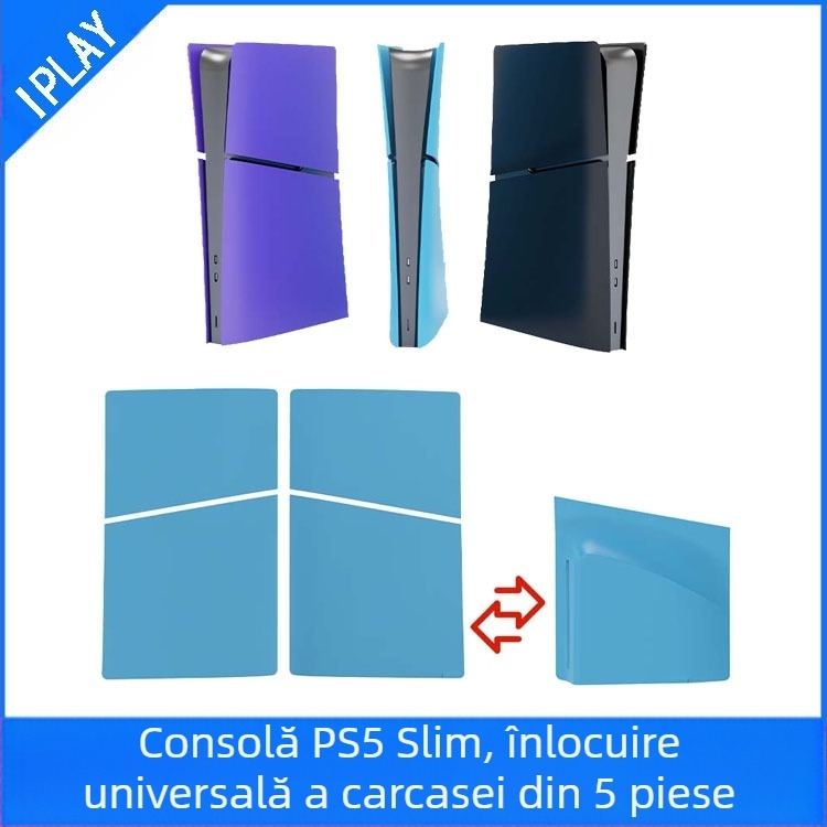 Înlocuire carcasă gazdă PS5slim, versiune unitate optică gazdă PS5slim, versiune digitală, carcasă de schimb