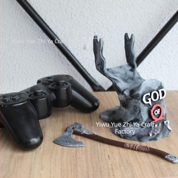 Produs nou transfrontalier seria Ps, suport pentru mâner, statuie din rășină, ornamente decorative, imagine cu venin, model de topor Leviathan