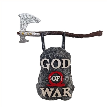Produs nou transfrontalier seria Ps, suport pentru mâner, statuie din rășină, ornamente decorative, imagine cu venin, model de topor Leviathan