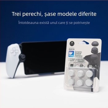 Capac basculant Skull & Co. pentru PlayStation Portal, dispozitiv de streaming PS5, buton de protecție cu cap de ciupercă