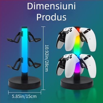 Suport pentru controler de joc RGB, vânzări transfrontaliere, suport pentru căști, lumină ambientală, lumină ritmică pentru pickup-uri de sporturi electronice, lampă de masă, lumină de noapte