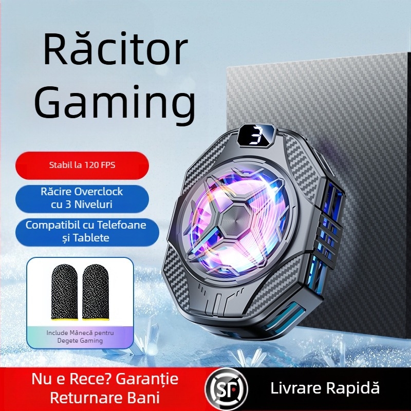 Radiator de telefon mobil nou transfrontalier, semiconductor, refrigerare, glazură live, concurență electrică, artefact de răcire, atracție magnetică, artefact mut