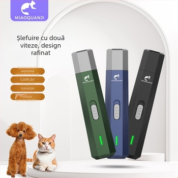 Polizor electric de unghii pentru animale de companie, popular transfrontalier, foarfece de manichiură convenabile, foarfece de unghii pentru pisici și câini, clește de unghii pentru animale