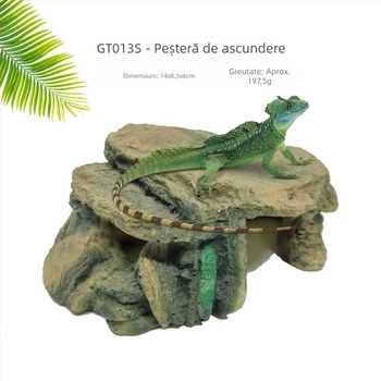 Reptile animale de companie ascunzătoare șarpe Gecko șopârlă păianjen peșteră simulată stâncă amenajare peisagistică reptile năpârlire cutie de reproducere copac gaură terasă la soare